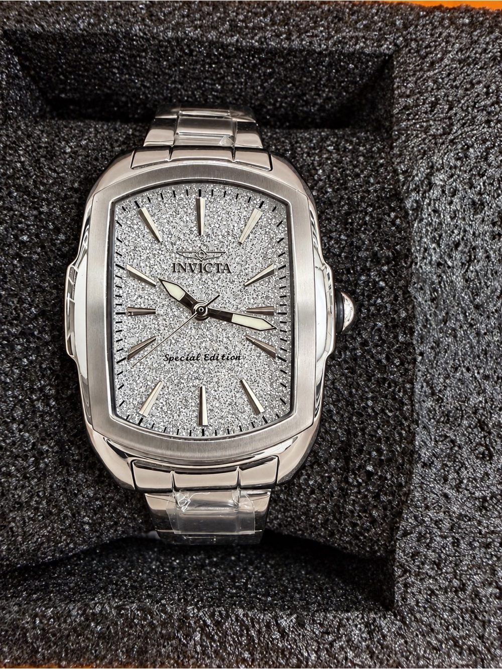 Invicta Lupah Special Edition Silver Stainless Steel Watch